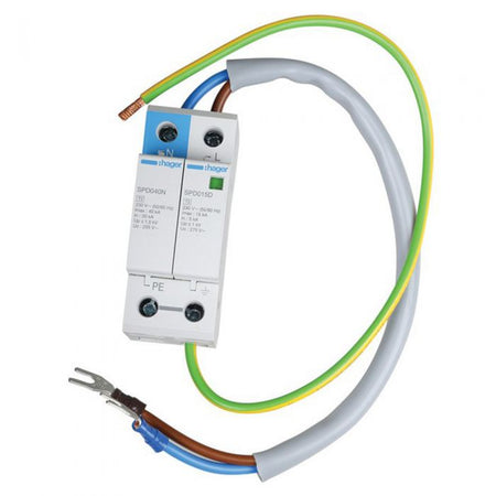 Hager VM02SPD Type 2 Surge Protection Kit for Consumer Units - Hager - Falcon Electrical UK