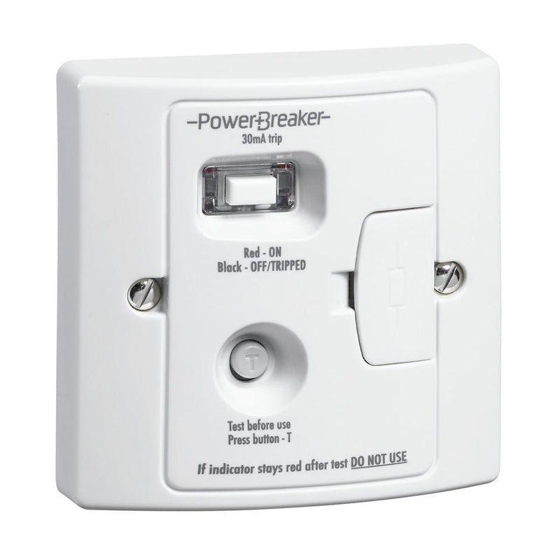 Greenbrook H92WPAPN-C RCD FUSED SPUR WHITE PASSIVE 30mA - Greenbrook - Falcon Electrical UK