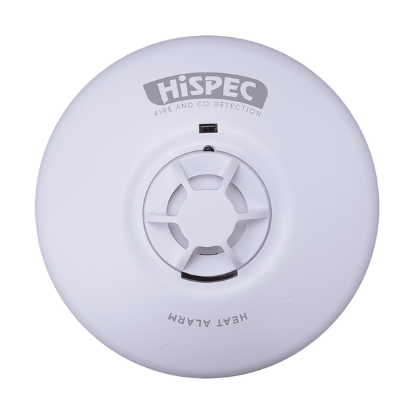 HiSpec HSSA-HE Interconnectable Mains Heat Detector - HiSpec - Falcon Electrical UK