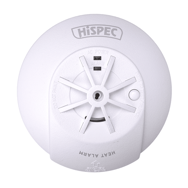 HiSpec HSSA-HE-FF Interconnectable Mains Heat Detector with Fastfix Base - HiSpec - Falcon Electrical UK