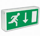 LED Metal Exit Box Emergency Light (HTB310M12L) - Vistalux - Falcon Electrical UK