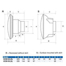 Airflow ICON 30 100mm Extractor Fan - Airflow - Falcon Electrical UK