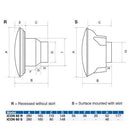 Airflow ICON 60 150mm Extractor Fan - Airflow - Falcon Electrical UK