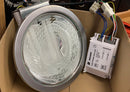 Secom Ecocom S.L. Lamp with Electronic Ballast & Lamps in Matt Chrome - Secom - Falcon Electrical UK