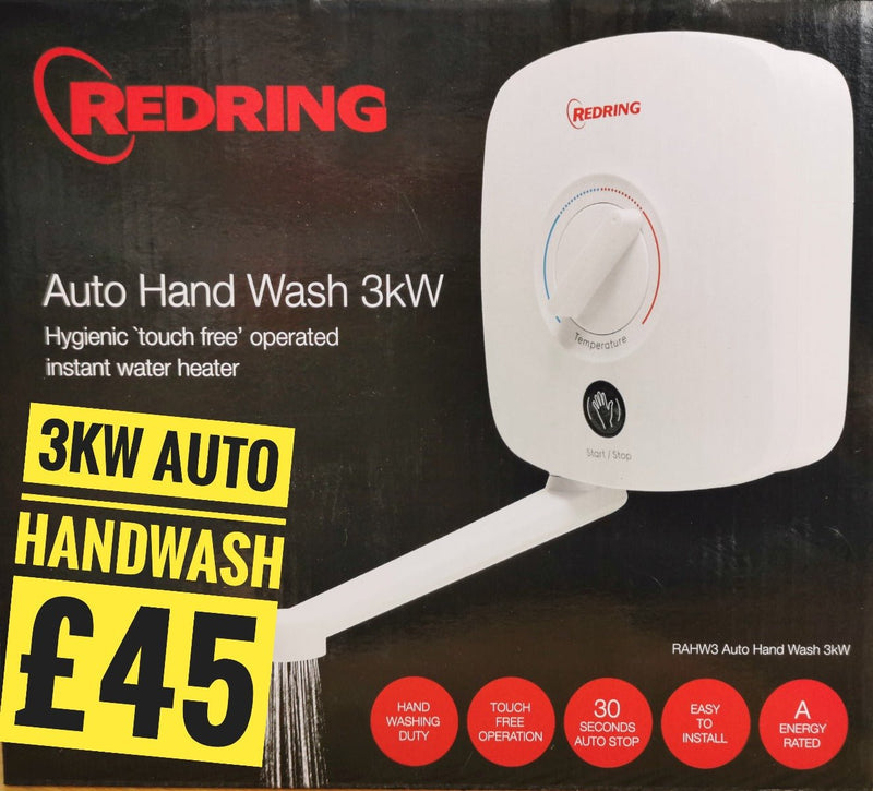 Redring Autosensor Hand wash 3kW (RAHW3) - Redring - Falcon Electrical UK