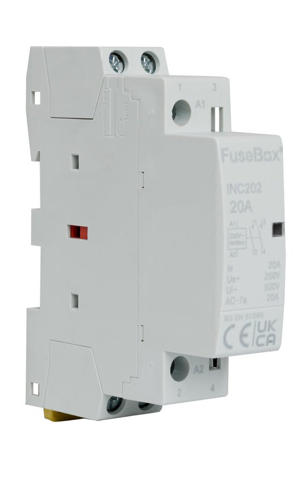 Fusebox INC202 20A 2P Installation Contactor 230V - Fusebox - Falcon Electrical UK