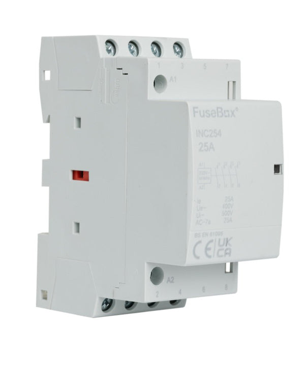 Fusebox INC254 25A 4P Installation Contactor 230V - Fusebox - Falcon Electrical UK