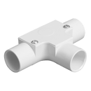 IT25WH 25mm White PVC Inspection Tee - Mixed Supply - Falcon Electrical UK