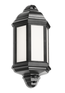Knightsbridge LED Half Wall Lantern, 230V Rated with PIR, IP54 (LANT4) - Knightsbridge - Falcon Electrical UK