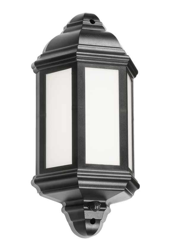 Knightsbridge LED Half Wall Lantern, 230V Rated with PIR, IP54 (LANT4) - Knightsbridge - Falcon Electrical UK
