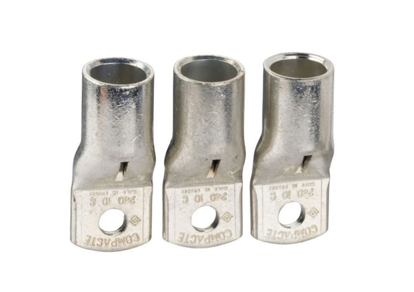 Schneider Electric LV425252 120mm Cable Crimp Lugs with Phase Barriers - Schneider Electric - Falcon Electrical UK