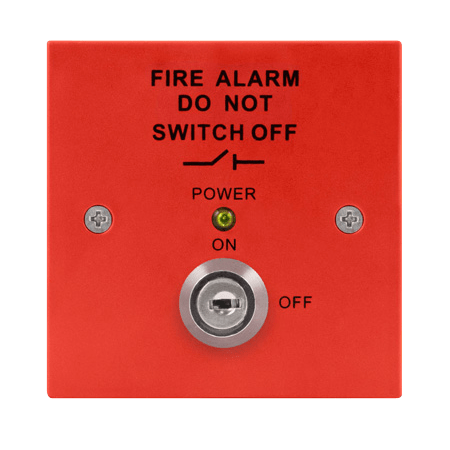 ESP MAGISORP Red Fire Isolation Switch Red - ESP - Falcon Electrical UK