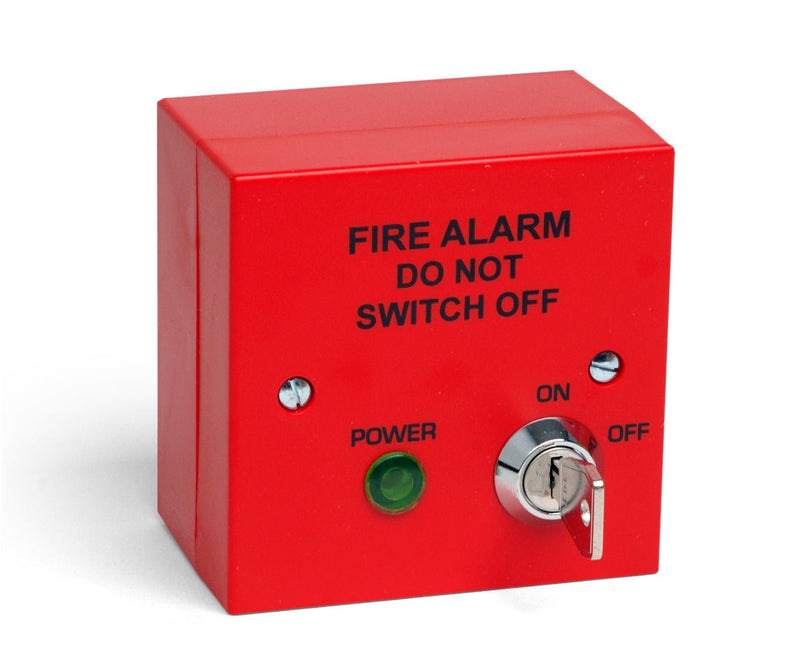 Safety Mains Voltage Isolation Switch Red 600-0096-R - Fike - Falcon Electrical UK