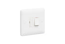 MK Base 1G 13A Switched Fused Connection Unit (MB1040WHI)