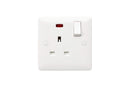 MK Base 13A 1G DP Switched with Socket Neon (MB2657DPWHI)