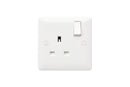 Mk Base 13A 1G SP Switched Socket (MB2757WHI)