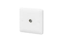 MK Base 1G Single Female Non-Isolated TV Socket (MB3521WHI)