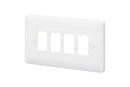 MK Base 4 MOD Grid Plate (MB3634WHI)
