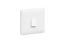 MK Base 10AX 1G 2-way Switch-small Rocker (MB4861WHI)