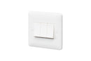 MK Base 10AX 3G 1WAY Switch - Small Rocker (MB4863W1WHI)