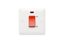 MK Base 32A 1G DP Switch with Neon (MB5105WHI)