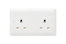 MK Base 13A 2G Unswitched Socket (MB781WHI)