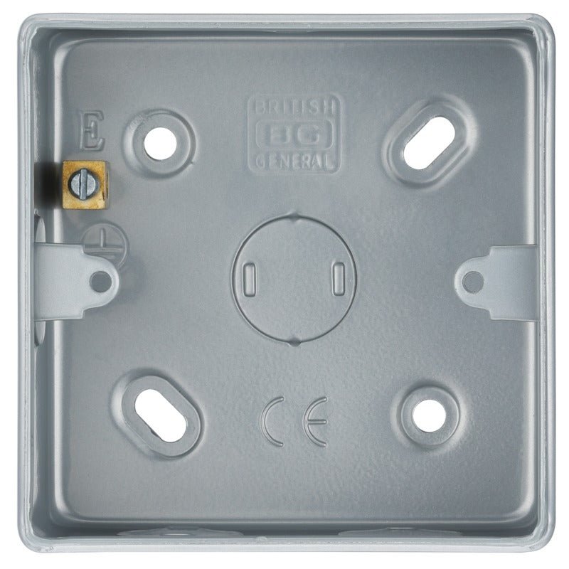 BG MC501 Surface Mounting Single Box Size (for 1-gang & 2-gang grid) - BG - Falcon Electrical UK