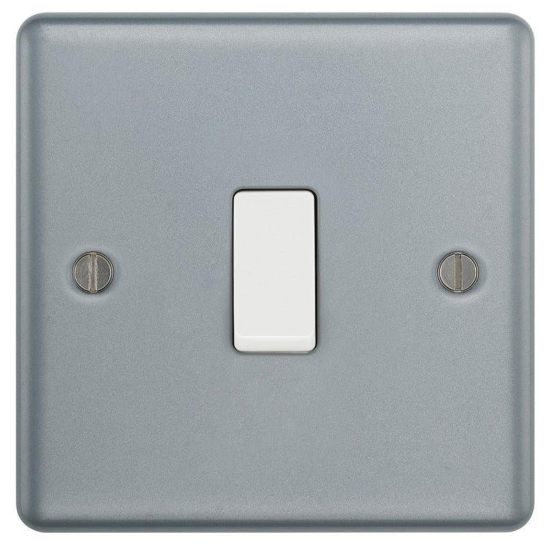 BG MC512 Metal Clad Single Switch, 10Ax 2 Way - BG - Falcon Electrical UK