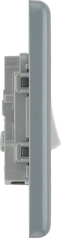 BG MC512 Metal Clad Single Switch, 10Ax 2 Way - BG - Falcon Electrical UK