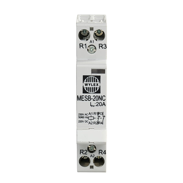 Wylex MESB-20NC 20A Contactor 2 Pole 1 Module (Normally Closed) - Wylex - Falcon Electrical UK