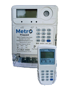 Metro MET004 Single Phase Prepaid Meter - Metro Meters - Falcon Electrical UK