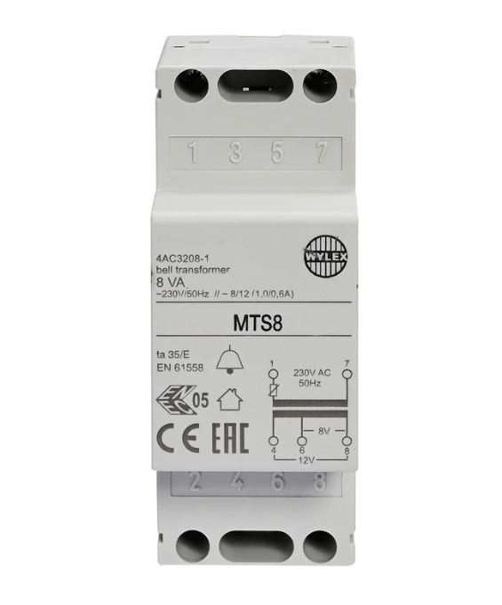 Wylex MTS8 Bell Transformer - Wylex - Falcon Electrical UK