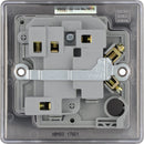 BG NBN50 Nexus Metal Black Nickel Switched 13A Fused Connection Unit - BG - Falcon Electrical UK