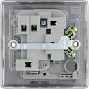BG NBN52 Nexus Metal Black Nickel Swi. 13A Fused Conn. Unit, w- Power Indicator - BG - Falcon Electrical UK