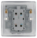 BG NPC31 Nexus Metal Polished Chrome Single Switch, 20A With Power Indicator - BG - Falcon Electrical UK