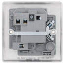 BG NBS52 Nexus Metal Brushed Steel Swi. 13A Fused Conn. Unit, w- Power Indicator - BG - Falcon Electrical UK
