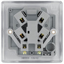 BG NPC54 Nexus Metal Polished Chrome Unswitched 13A Fused Connection Unit - BG - Falcon Electrical UK