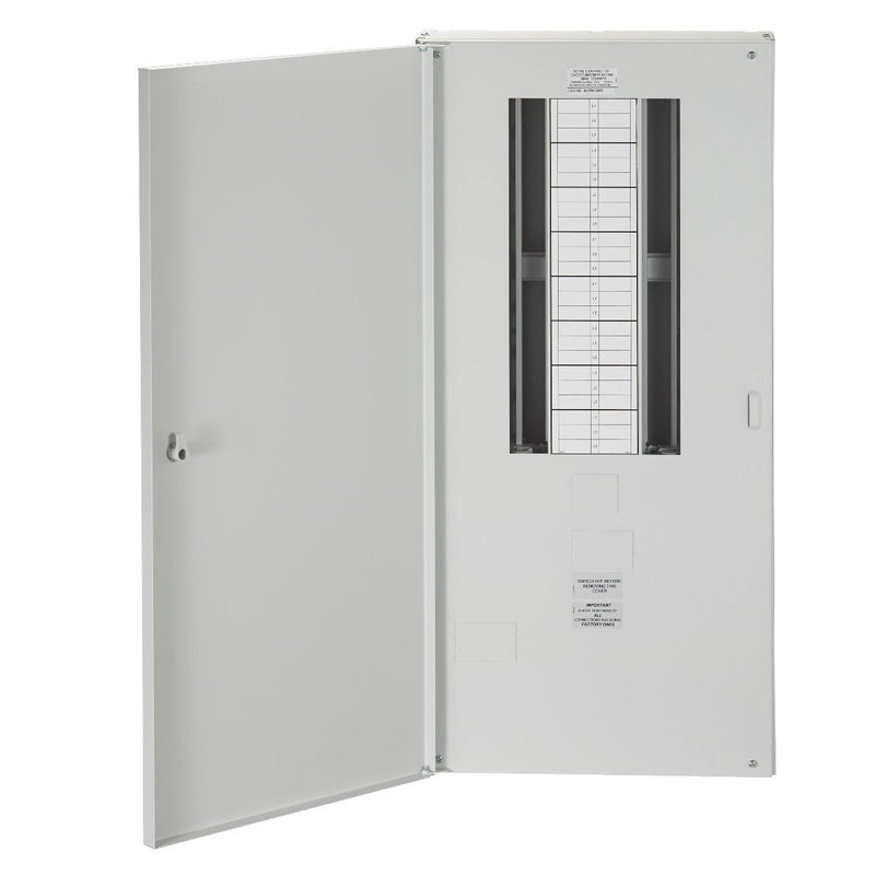 Wylex NHTN16MR 16-Way 125A Surface 3-Pole + Neutral Distribution Board - Wylex - Falcon Electrical UK