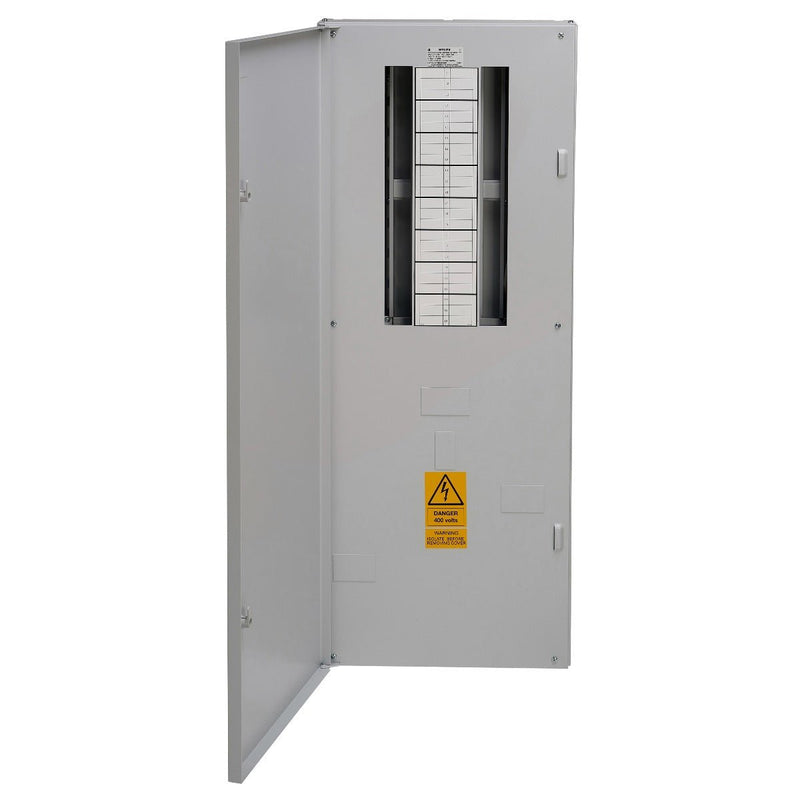 Wylex NHTN25160MR 16-Way 250A Surface 3P+N Distribution Board - Wylex - Falcon Electrical UK