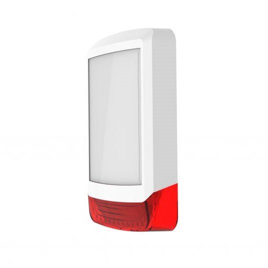Texecom WDA-0002 Odyssey X1 Bell Box Cover White-Red - Texecom - Falcon Electrical UK