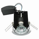 Saxby ShieldPlus Tilt Downlight, Satin Nickel, (50681) - Saxby - Falcon Electrical UK