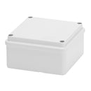 Gewiss GW44204 100mm Square Surf. Mount. Junction Box - Grey - Gewiss - Falcon Electrical UK