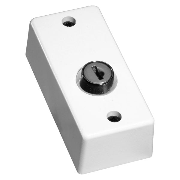 Knights P03 Tampered Polycarbonate Pass Key Switch, Single Pole, - Knights - Falcon Electrical UK