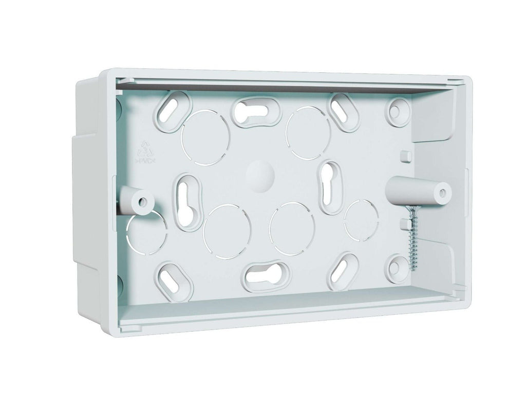 Interface Connection Plate C-Tec NCP-26 Double Gang Surface Interface Plate, deep (33mm) - CTEC ...