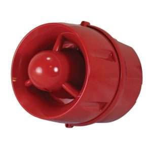 C-Tec CA430A-DR-65 CAST Weatherproof Hi-Output 100dB(A) Wall Sounder (deep base) (IP55) - CTEC - Falcon Electrical UK