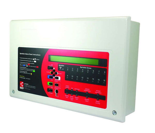 C-Tec SAP501E-X SAP 1 Loop 16 Zone Addressable Sprinkler Monitoring Panel (XP95-Discovery protocol) - CTEC - Falcon Electrical UK