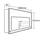 C-TEC CFP704-2 CFP AlarmSense 4 Zone Two-Wire Fire Alarm Panel - CTEC - Falcon Electrical UK