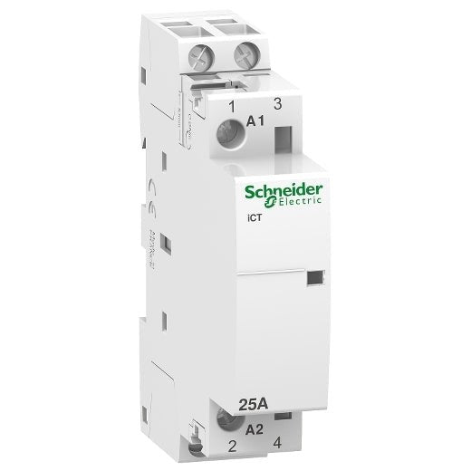 Schneider A9C20732 Acti9 iCT 25A 2NO 230...240V Contactor - Schneider Electric - Falcon Electrical UK