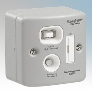 Greenbrook H92MPAPN-C RCD FUSED SPUR METALCLAD PASSIVE 30mA - Greenbrook - Falcon Electrical UK