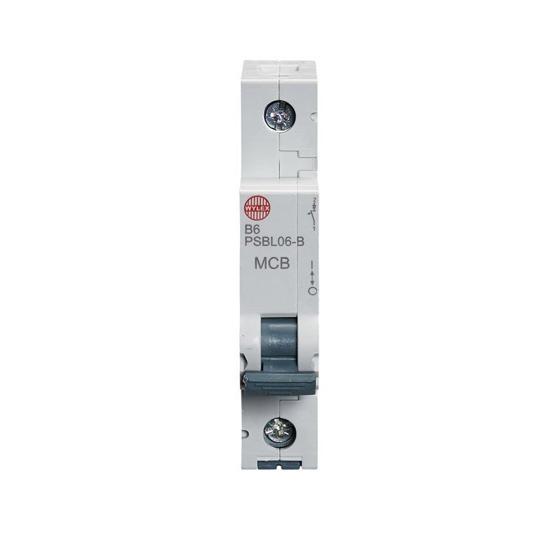 Wylex PSBL06-B 6A, B-Type Single Pole MCB - Wylex - Falcon Electrical UK